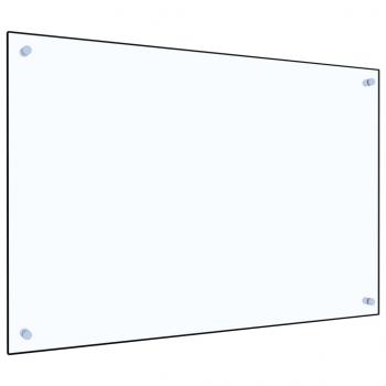 ARDEBO.de - Küchenrückwand Transparent 90×60 cm Hartglas