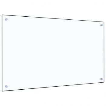 ARDEBO.de - Küchenrückwand Transparent 100×60 cm Hartglas