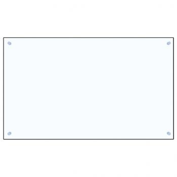 Küchenrückwand Transparent 100×60 cm Hartglas