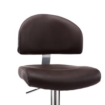 Barhocker 2 Stk. Braun Kunstleder 