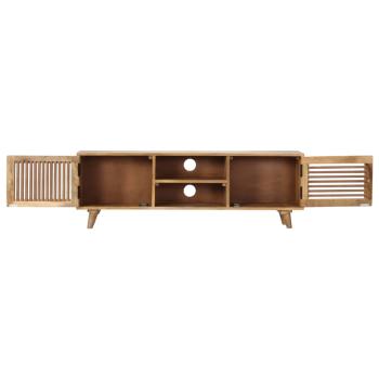 TV-Schrank 120x30x40 cm Massivholz Mango
