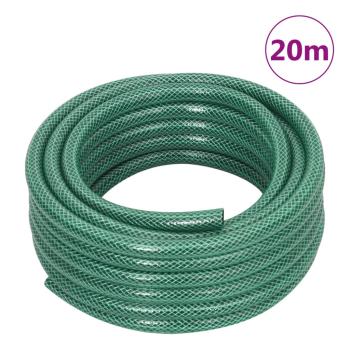 Gartenschlauch mit Kupplung-Set Grün 0,5" 20 m PVC