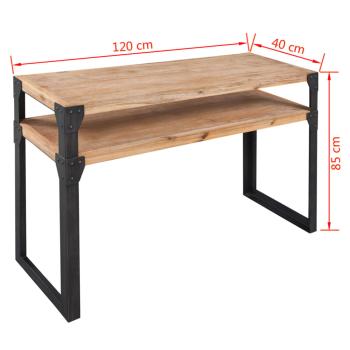 3-tlg. Wohnzimmermöbel-Set Akazienholz Massiv