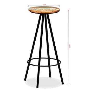 7-tlg. Bar-Set Massivholz Akazie und Altholz