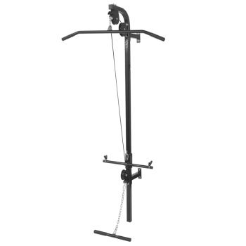 Kraftturm zur Wandmontage mit Lang- und Kurzhantel-Set 60,5 kg