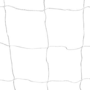 Fußballtore 2 Stk. mit Netzen 182×61×122 cm Stahl Weiß