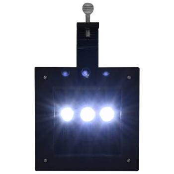 Solar-Außenleuchten 12 Stk. LED Rechteckig 12 cm Schwarz