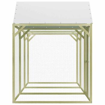 Hühnerkäfig 4,5x1,5x2 m Imprägniertes Kiefernholz