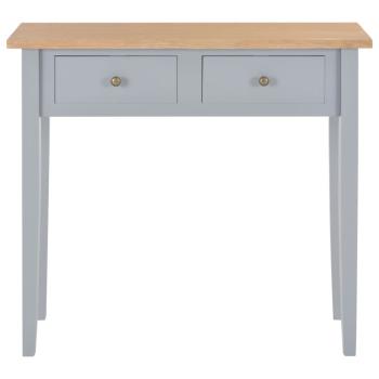 Frisiertisch Konsolentisch Grau 79 x 30 x 74 cm Holz