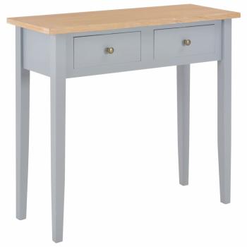 Frisiertisch Konsolentisch Grau 79 x 30 x 74 cm Holz