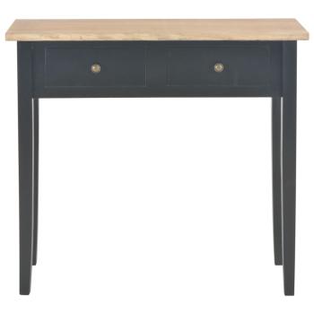 Frisiertisch Konsolentisch Schwarz 79x30x74 cm Holz