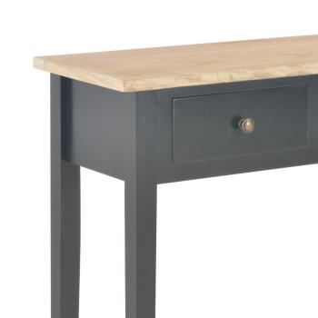 Frisiertisch Konsolentisch Schwarz 79x30x74 cm Holz