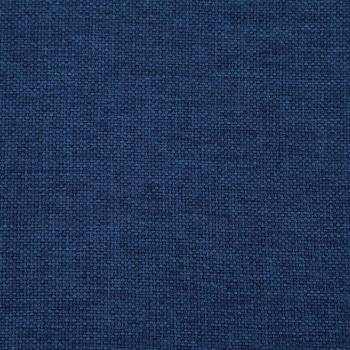 Bank mit Staufach 116 cm Blau Polyester 