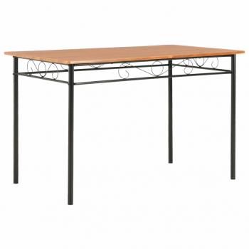 ARDEBO.de - Esstisch Braun 120×70×75 cm MDF