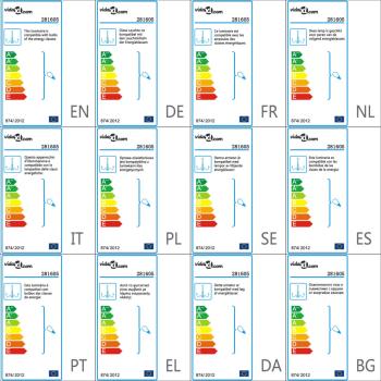 Kronleuchter mit Perlen Schwarz 8 x E14-Fassungen