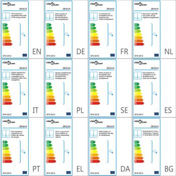 Kronleuchter Antik Weiß 5×E14-Glühbirnen