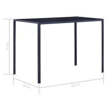 5-tlg. Essgruppe Blau