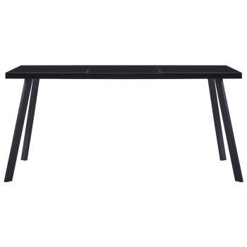 Esstisch Schwarz 180 x 90 x 75 cm Hartglas