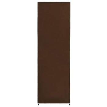 Kleiderschrank Braun 87 x 49 x 159 cm Stoff