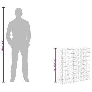 Weinregal für 72 Flaschen Massivholz Kiefer