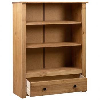 Bücherregal 80 x 35 x 110 cm Massivholz Panama-Kiefer