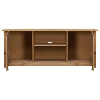 TV-Schrank 120 x 40 x 50 cm Massivholz Panama-Kiefer