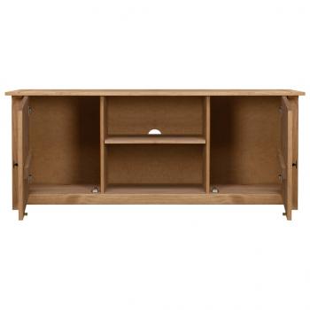 TV-Schrank 120 x 40 x 50 cm Massivholz Panama-Kiefer