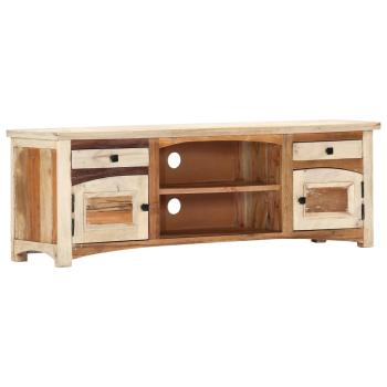 TV-Schrank 120x30x40 cm Altholz Massiv