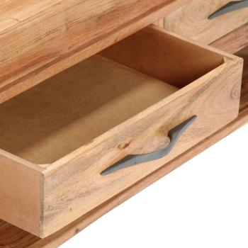 Couchtisch 110x52x45 cm Massivholz Akazie