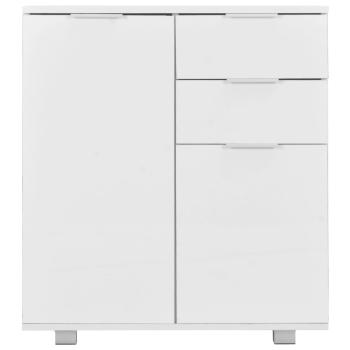 Sideboard Hochglanz-Weiß 71x35x80 cm Holzwerkstoff