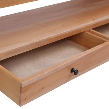 TV-Schrank 120 x 30 x 40 cm Massivholz Mahagoni
