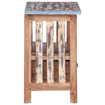 Nachttisch 41x30x50 cm Altholz Massiv