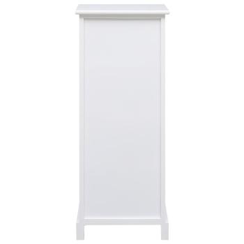 Beistellschrank 35x30x90 cm Massivholz Paulownia