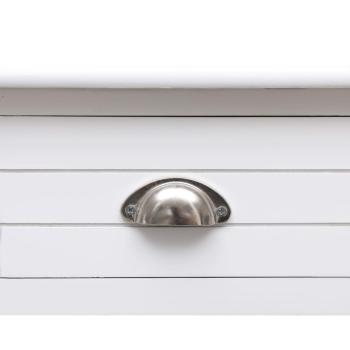 Schreibtisch Weiß 110×45×76 cm Holz