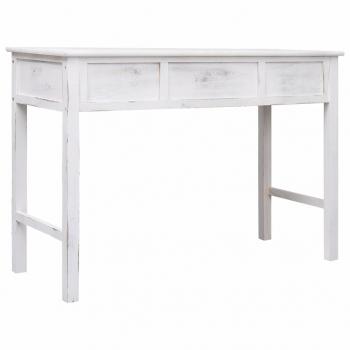 Konsolentisch Antik-Weiß 110 x 45 x 76 cm Holz