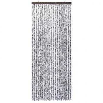 Insektenschutz-Vorhang Braun und Beige 90x220 cm Chenille