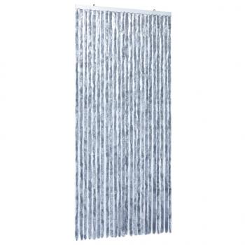 Insektenschutz-Vorhang Silbern 100x220 cm Chenille