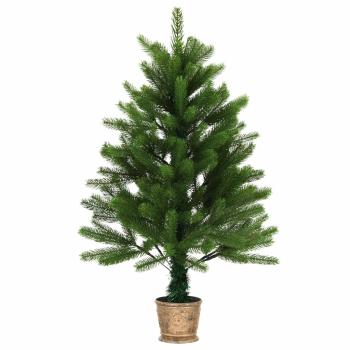 Künstlicher Weihnachtsbaum Naturgetreue Nadeln 90 cm Grün