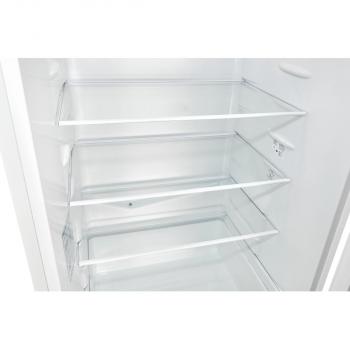 Exquisit GC320-95-E-040C weiß Stand Kühl-Gefrierkombination, 60 cm breit, 315 L, LED Beleuchtung, Gemüseschublade, weiß