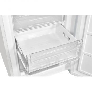 Exquisit GC320-95-E-040C weiß Stand Kühl-Gefrierkombination, 60 cm breit, 315 L, LED Beleuchtung, Gemüseschublade, weiß