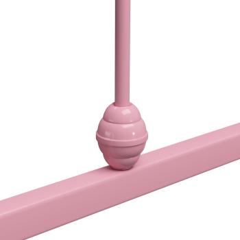 Bettgestell Rosa Metall 180x200 cm