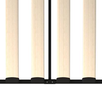 Tagesbett-Rahmen Schwarz Metall 90×200 cm 
