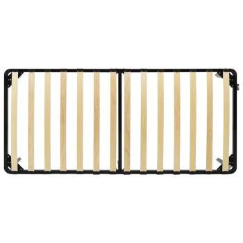 Bettgestell Schwarz Metall 90×200 cm
