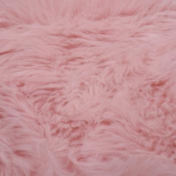 Teppich 60x90 cm Künstlicher Schafspelz Rosa