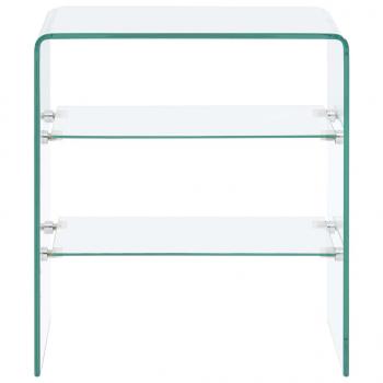 Couchtisch 50x40x56 cm Hartglas 