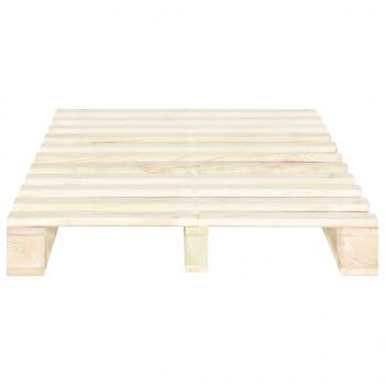 Palettenbett Massivholz Kiefer 120×200 cm
