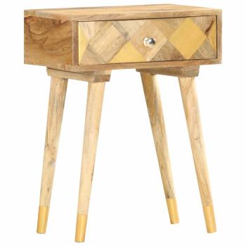 Nachttisch 43×30×58 cm Massivholz Mango 