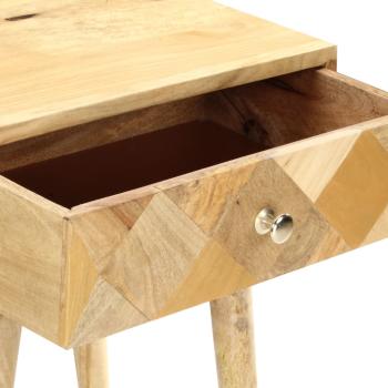 Nachttisch 43x30x58 cm Massivholz Mango