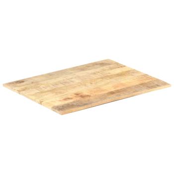 Tischplatte Massivholz Mango 15-16 mm 90x60 cm