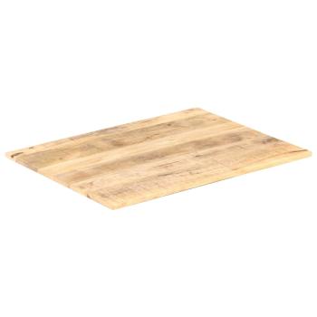 Tischplatte Massivholz Mango 15-16 mm 90x60 cm